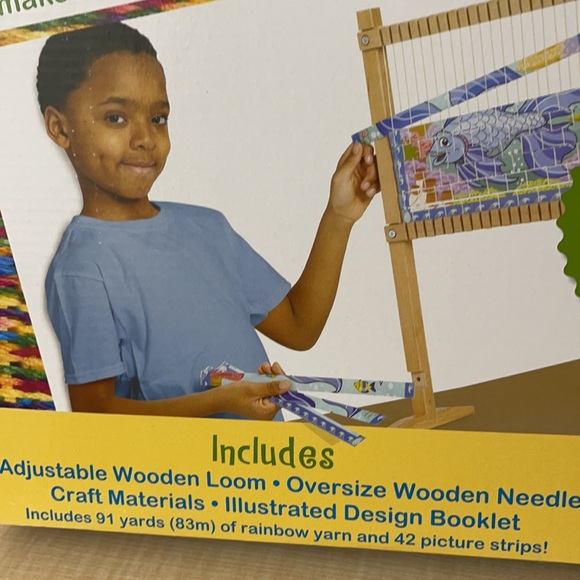 Melissa & Doug Toys Melissa Doug Wooden Multicraft Weaving Loom
